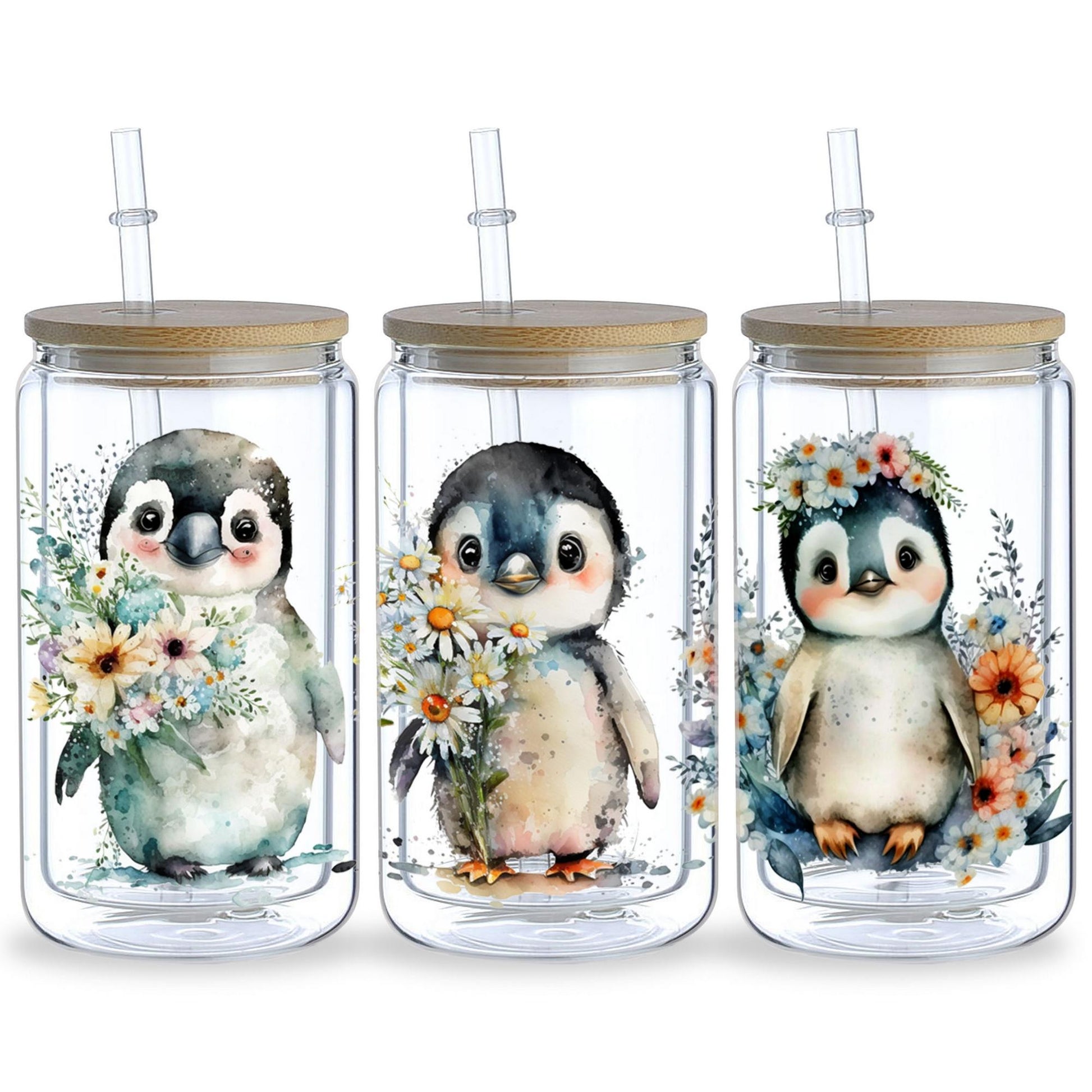 5 Sheets Animal UV DTF Cup Stickers, Glass Sports DTF Transfer Stickers, Waterproof Funny Chick Rub Transfer Paper for 16 oz Glass, Mugs, Crafts, Furniture