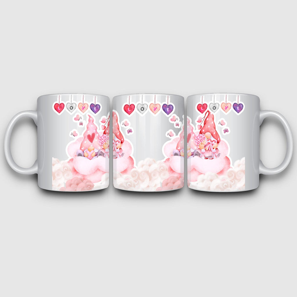 UV sheep Cup Wrap, 5 Pcs Valentine's Day Transfer Stickers for Glass Cups, UV DTF Transfer Waterproof Sticker for 16OZ Libbey Glass Cups