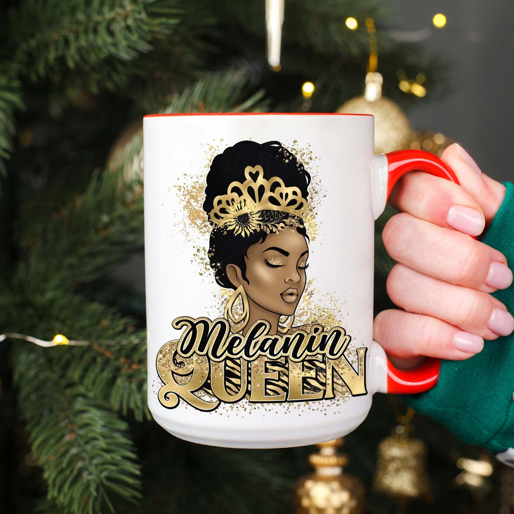 6pcs Black Queen Cartoon UV DTF Transfer Stickers for 16oz Glass Cups - Waterproof, Wipeable Decals with Vibrant Colors & Crystal Effect