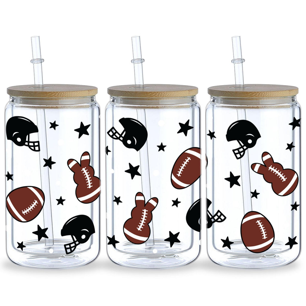 5 Sheet Donut UV DTF Cup Packaging Transfer Stickers for Glass, 16 oz Cup Printed Decals for DIY Making