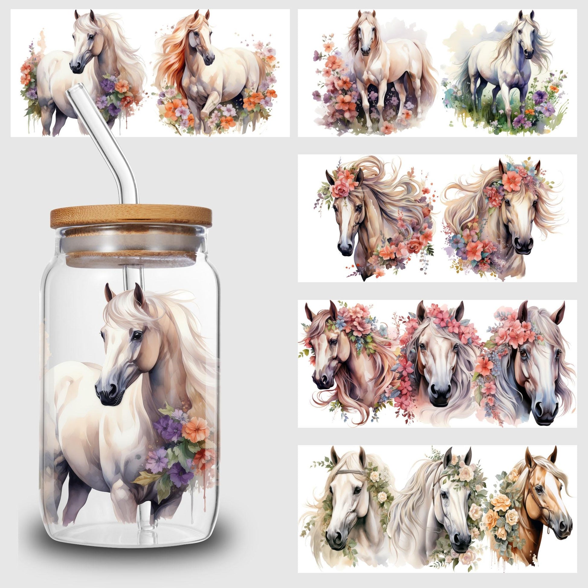 5 Sheets Fox UV DTF Mug Stickers, Glass Sports DTF Transfer Stickers, Waterproof Cute Fox Wipe-On Transfers for 16 oz Glass, Mugs, Crafts, Furniture