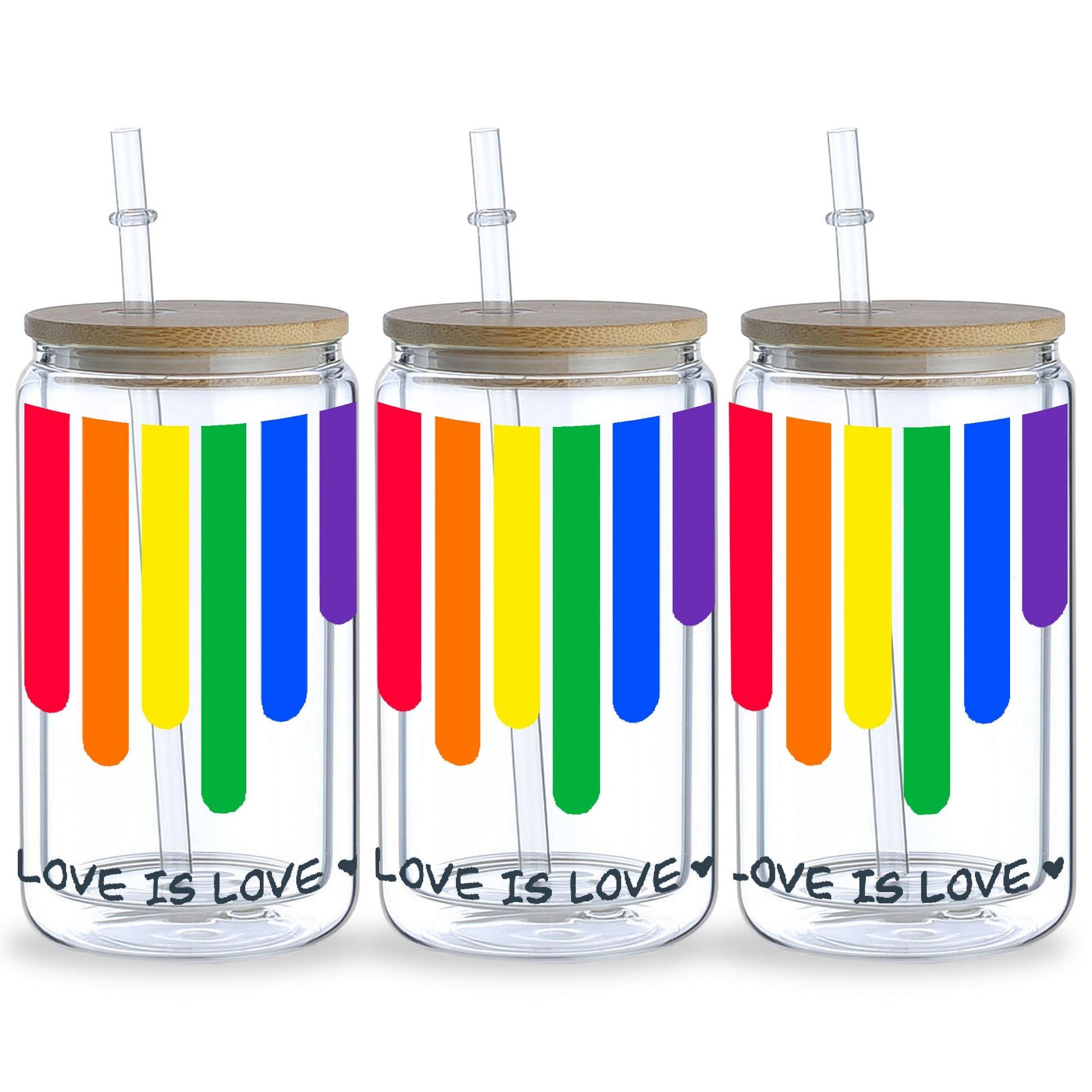 5 sheet love UV DTF cup stickers, glass sports DTF transfer stickers, waterproof LGBT wipe transfer paper for 16 oz glass, mugs, crafts, furniture