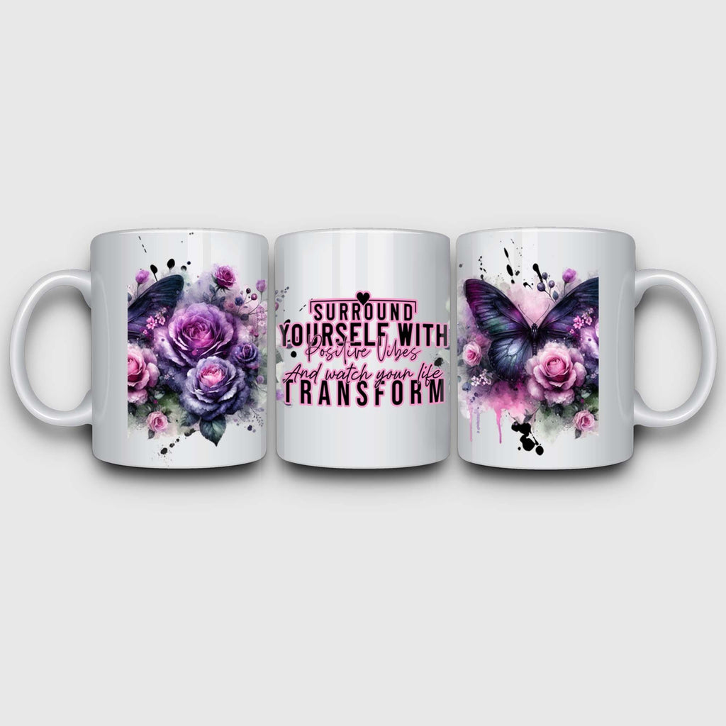 5 sheets inspirational UV DTF cup stickers, DTF transfer stickers, waterproof wipe transfer paper, suitable for 16 oz glasses