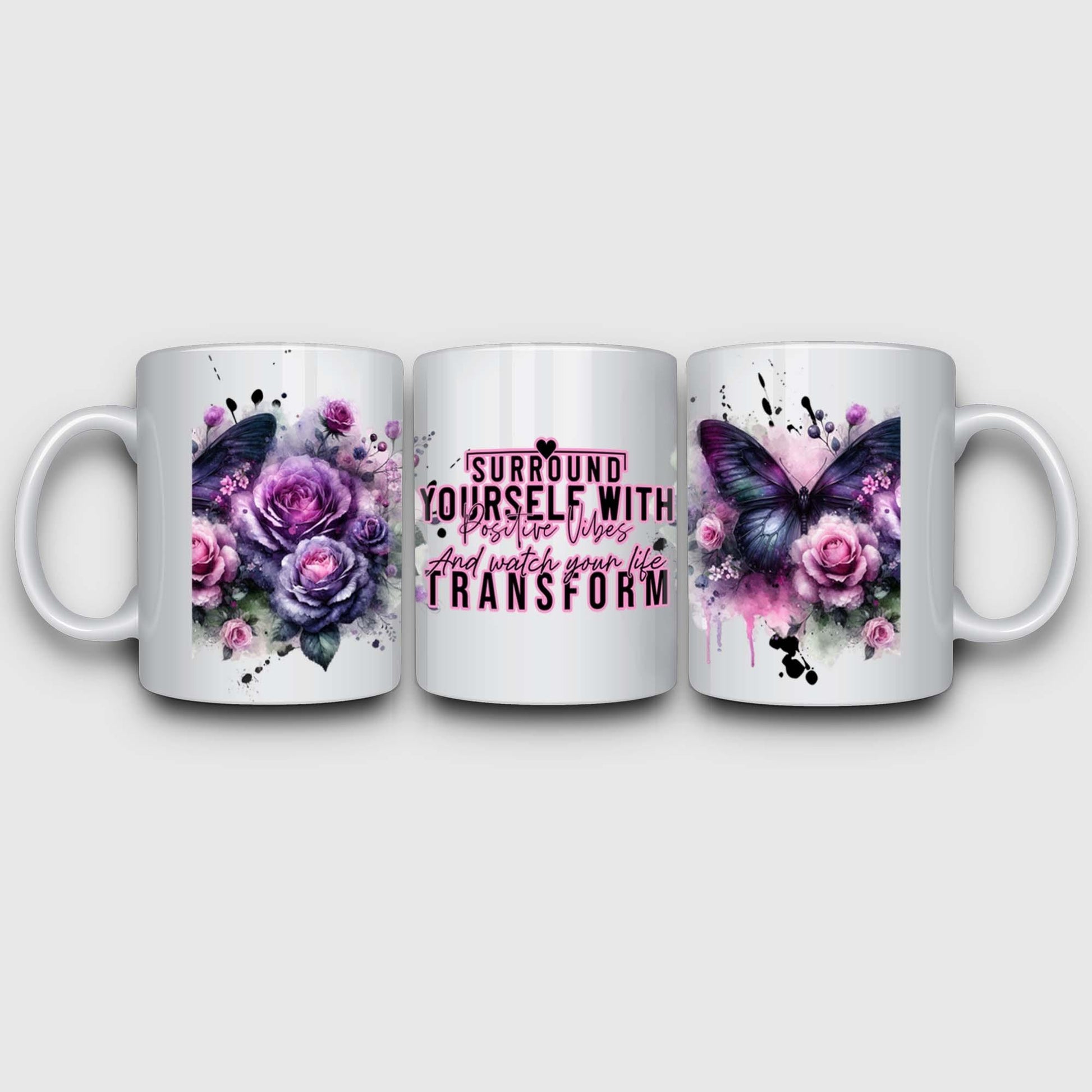 5 sheets inspirational UV DTF cup stickers, DTF transfer stickers, waterproof wipe transfer paper, suitable for 16 oz glasses