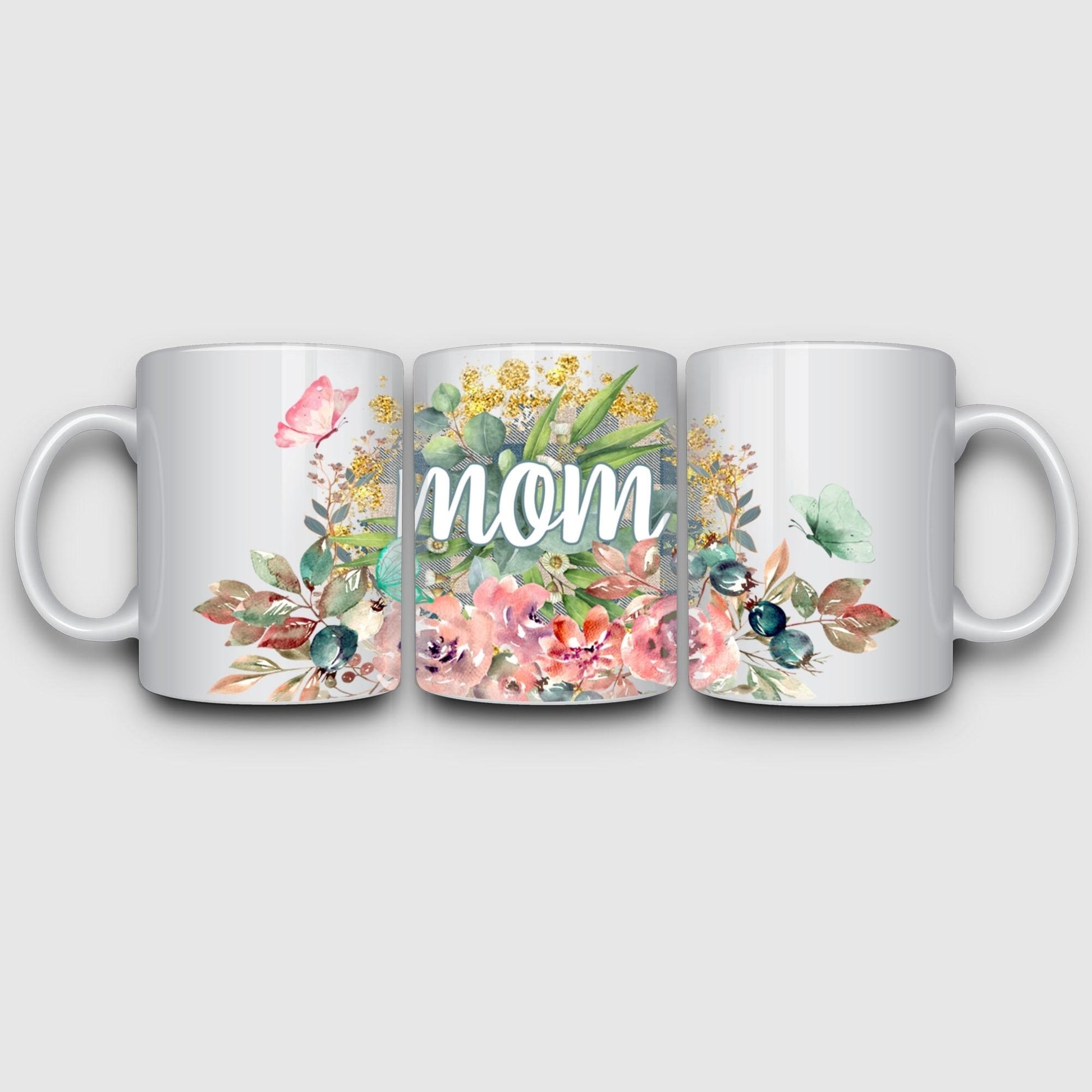5sheets Butterfly And Flower UV Waterproof Self-Adhesive Paper For Cups And Water Bottle Stickers, DTF Grade Stickers For 16 Oz Glass