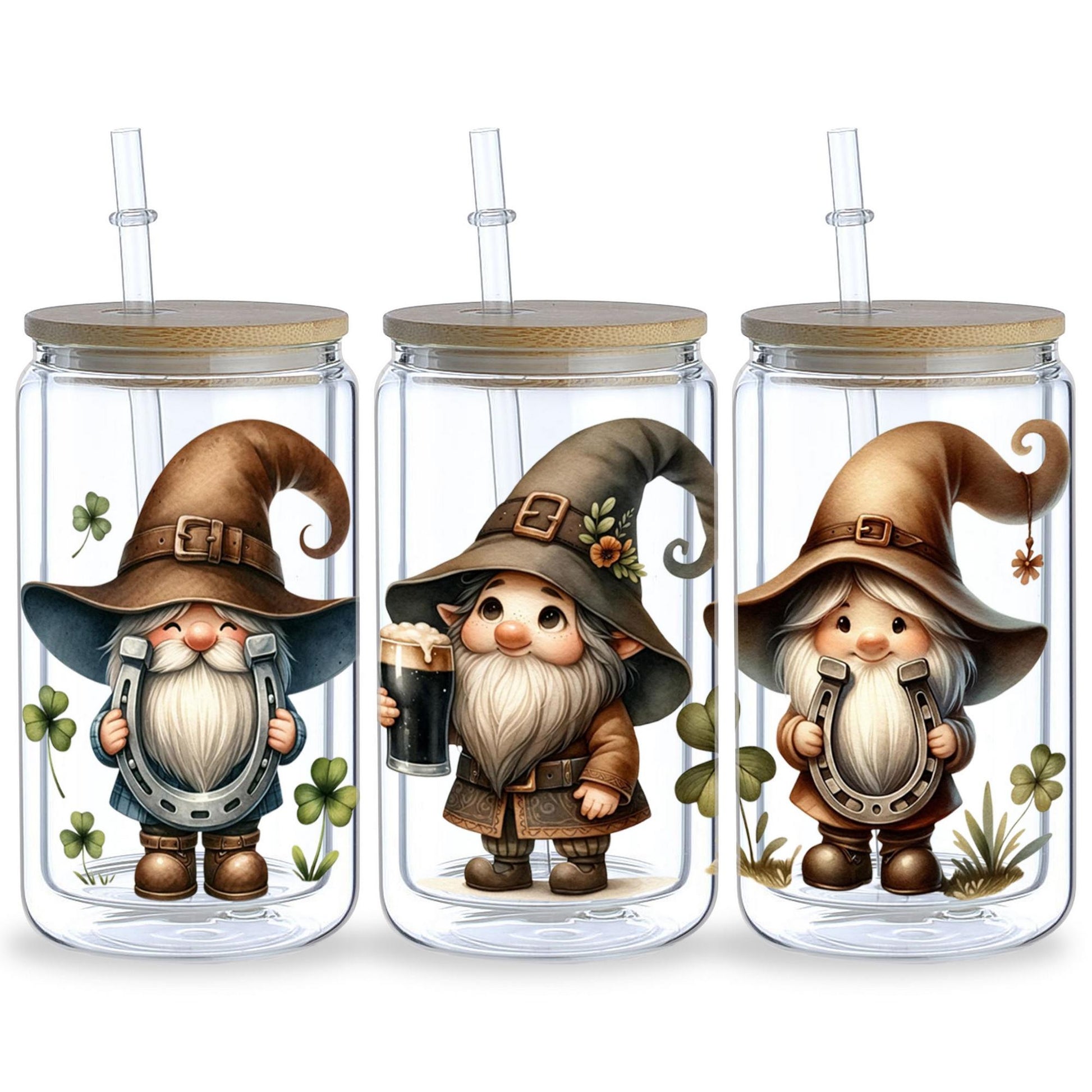 5sheets Cute Dwarf Pattern UV DTF Cup Stickers, Waterproof Sticker Pack For Decorating Mugs, Cups, Bottles, School Supplies, Etc, Arts Crafts, DIY Art Supplies