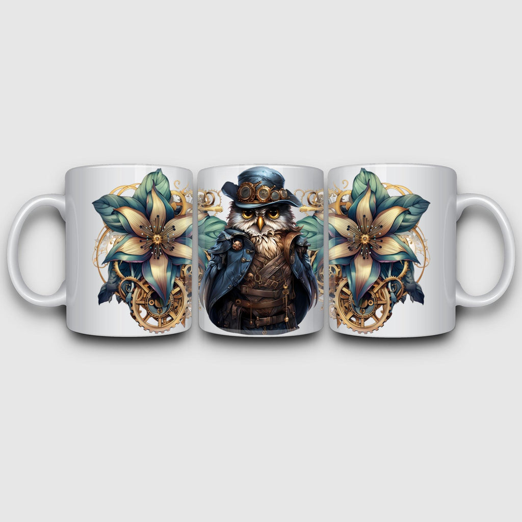 5 Sheets Steampunk UV DTF Cup Wrap,Sport DTF Transfer Stickers for Glass Cup,Waterproof funny Punk animal Rub on Transfers for 16 oz Glass,Mugs,Crafts,Furnitures