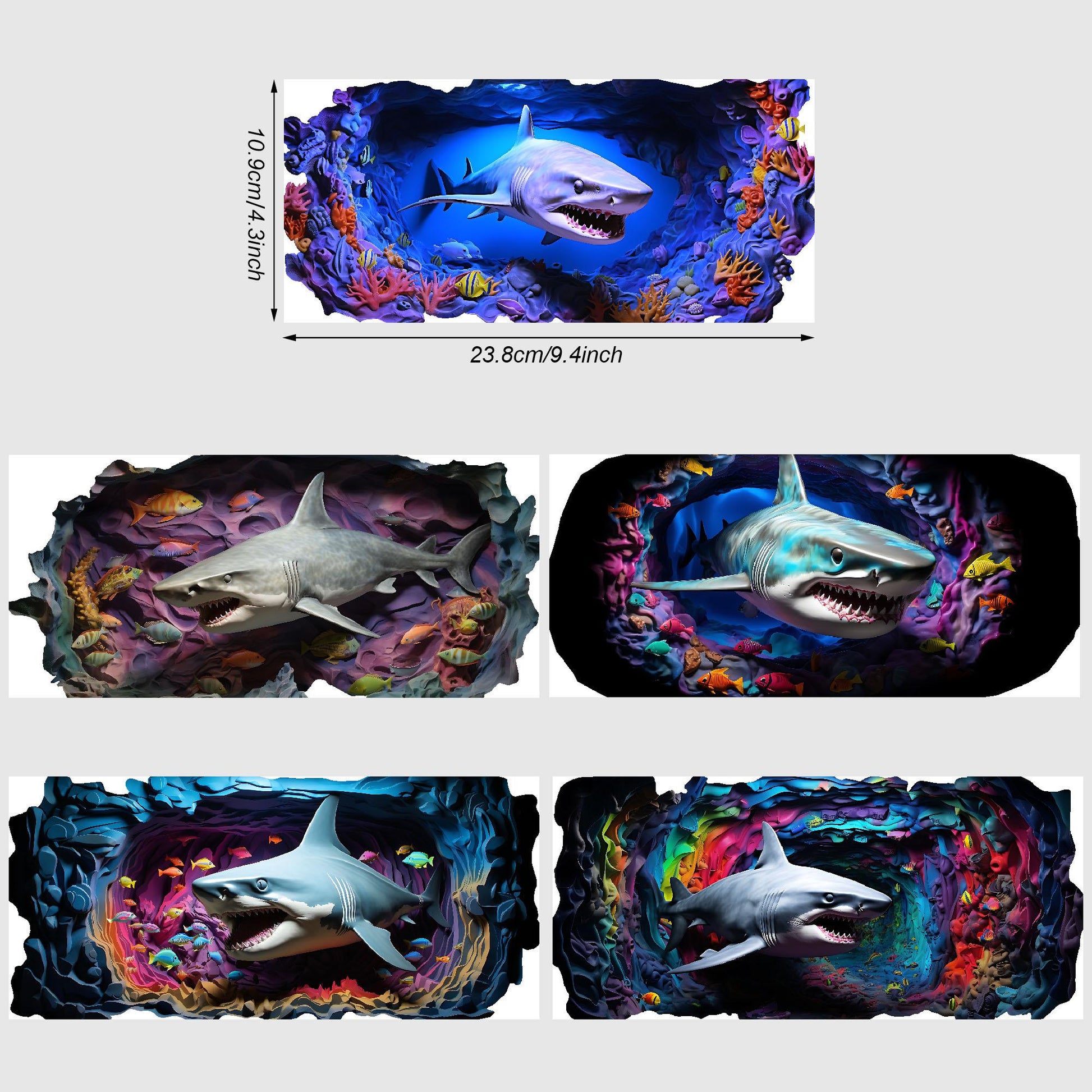 5 Sheets Animal UV DTF Cup Stickers, DTF Friction Transfer Stickers, Waterproof Transfer Stickers For 16oz Glass Cups, DIY, Furniture, Crafts